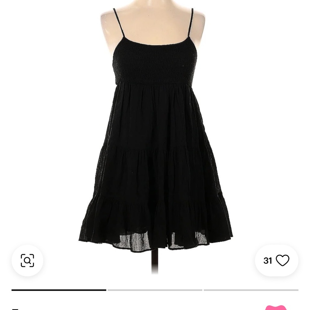 Zara Black Sleeveless Dress